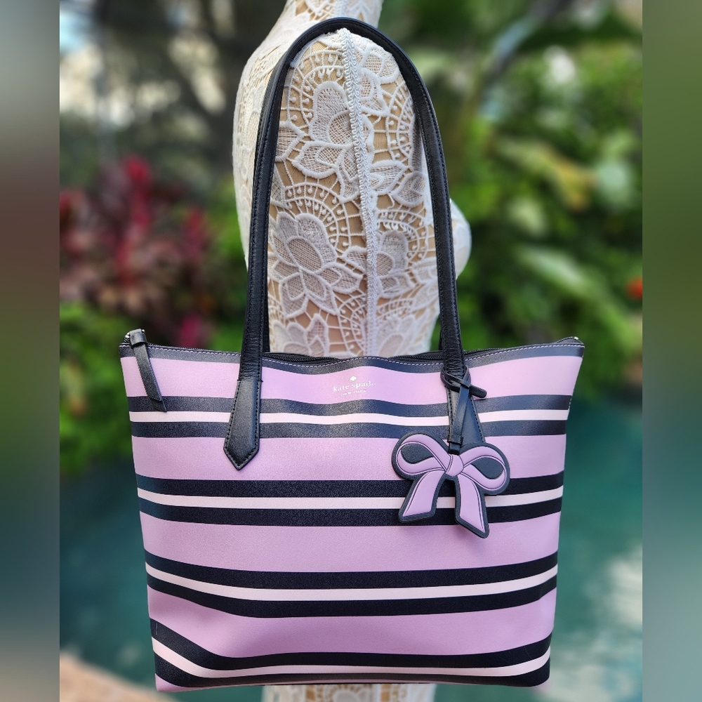Kate Spade Cassie Ottoman Tote..EUC!